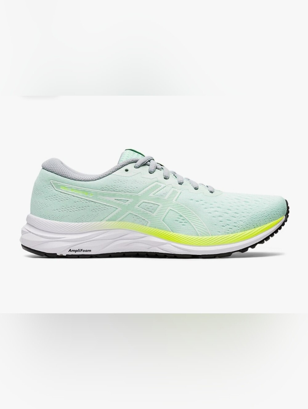ASICS Mint Green and Lime Women's Running Shoe Size 8